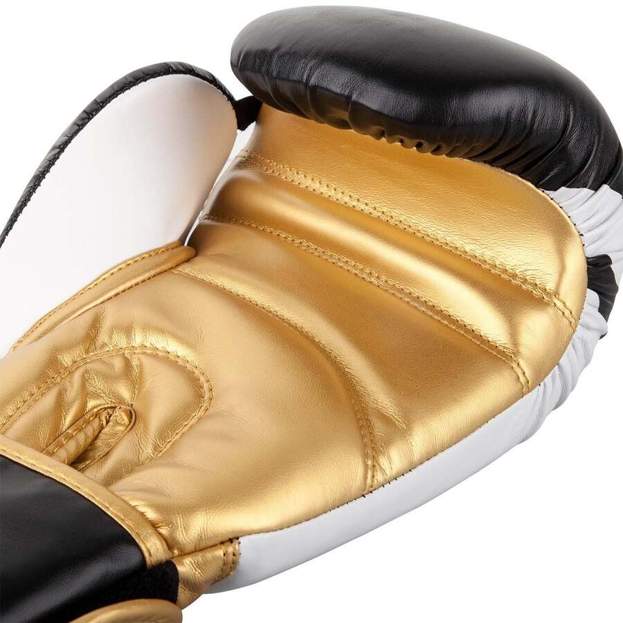 Guantes Boxeo Venum Contender 2.0 - Negro/Dorado-Blanco