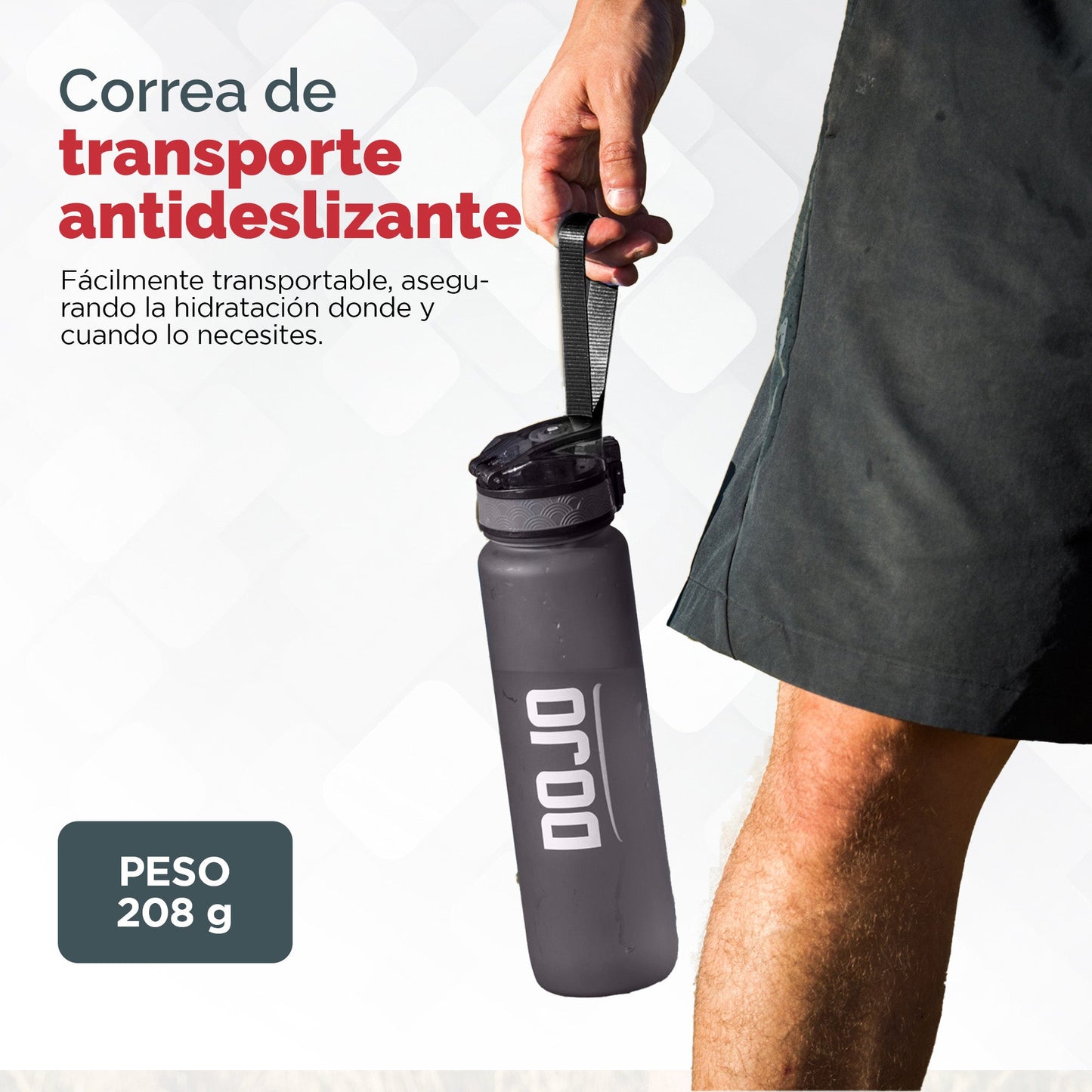 Botella Agua Motivacional 1lt
