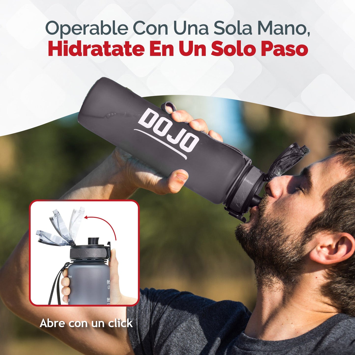 Botella Agua Motivacional 1lt