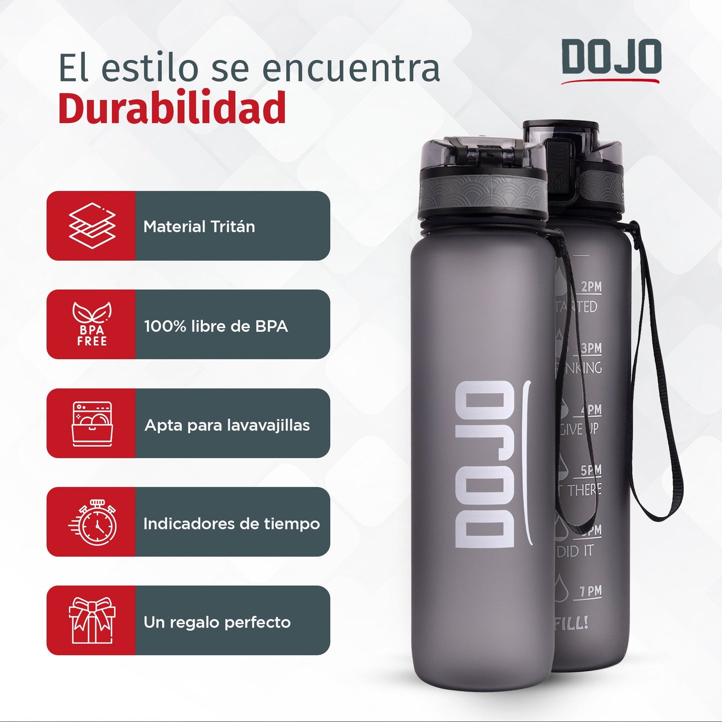 Botella Agua Motivacional 1lt