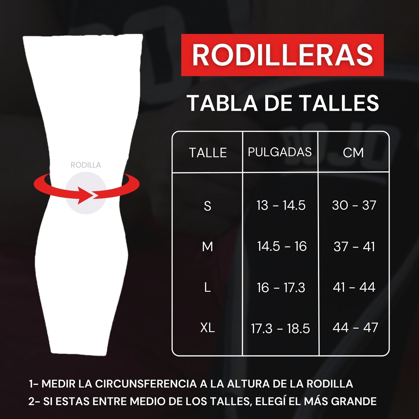 Rodilleras 7mm Neopreno