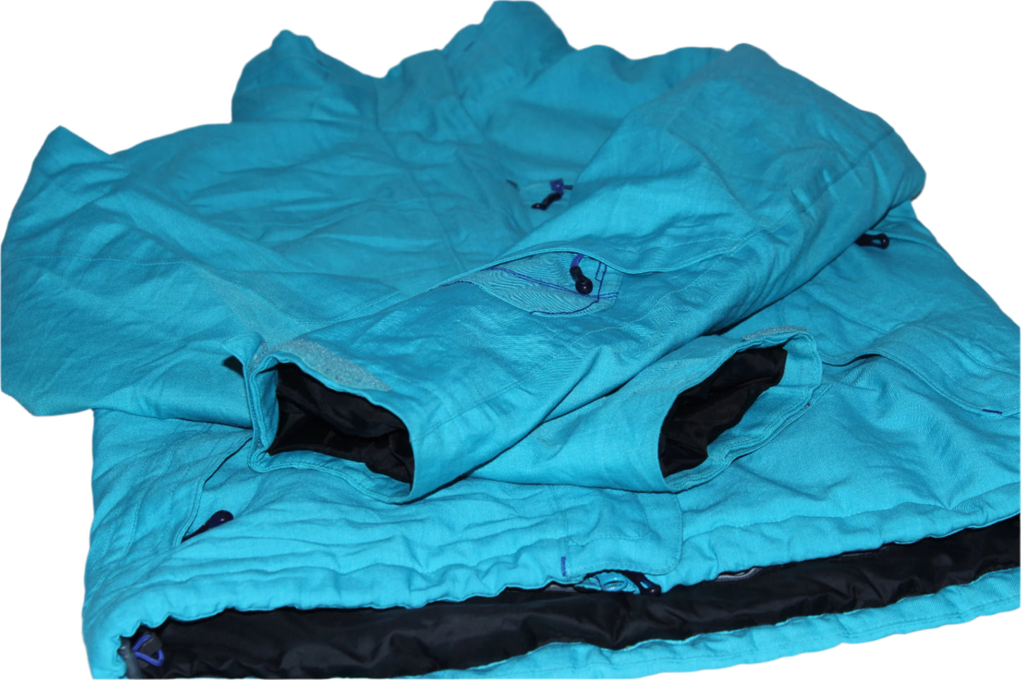 Campera Polar de Abrigo Celeste